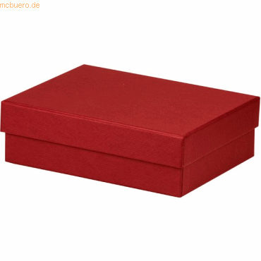 4014970383991 - 3 x Geschenkverpackung Boxline 140x190x60mm Rot