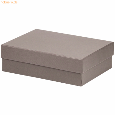 4014970384066 - 3 x Geschenkverpackung Boxline 196x264x80mm Taupe