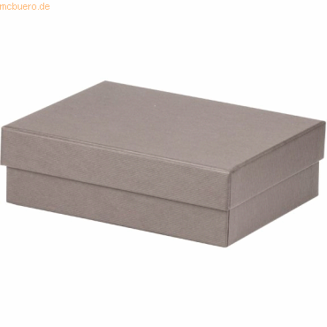 4014970384059 - 3 x Geschenkverpackung Boxline 140x190x60mm Taupe 4014970384059 - 3 x Geschenkverpackung Boxline 140x190x60mm Taupe