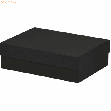 4014970384097 - 3 x Geschenkverpackung Boxline 196x264x80mm Schwarz