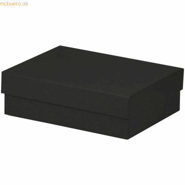 4014970384080 - 3 x Geschenkverpackung Boxline 140x190x60mm Schwarz