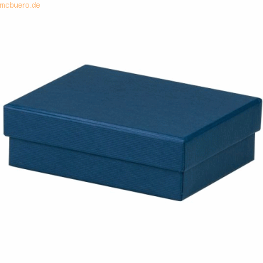 4014970384165 - 3 x Geschenkverpackung Boxline 96x128x40mm Navy