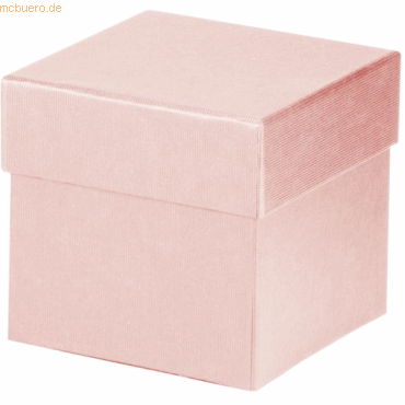 4014970384554 - 4 x Geschenkverpackung Boxline 105x105x105mm Powder