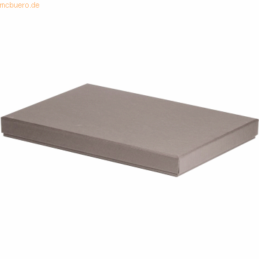 4014970383571 - 4 x Geschenkbox Boxline für A4 225x325x30mm Taupe