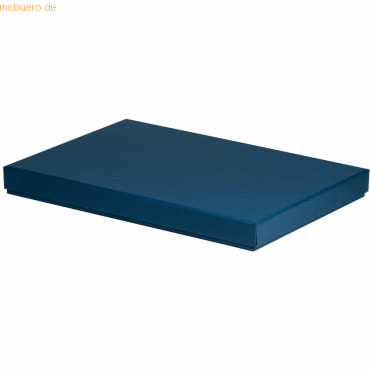 4014970383670 - 4 x Geschenkbox Boxline für A4 225x325x30mm Navy