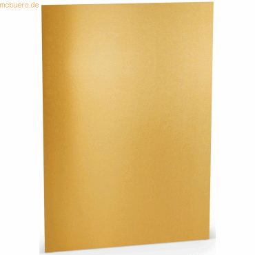 4014969035481 - 100 x Briefpapier A4 100g qm Gold