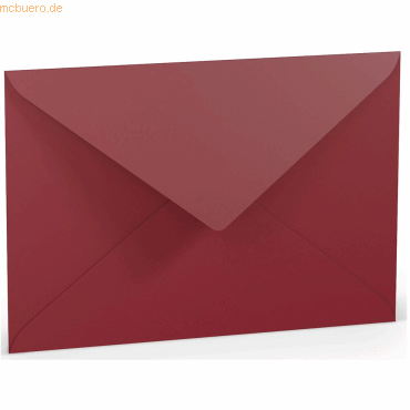 4014969248713 - 50 x Briefumschlag C5 Nassklebung Seidenfutter Rosso 4014969248713 - 50 x Briefumschlag C5 Nassklebung Seidenfutter Rosso