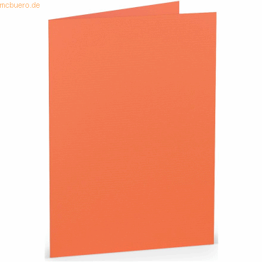 4014970212796 - 50 x Doppelkarte B6 hoch Coral 4014970212796 - 50 x Doppelkarte B6 hoch Coral