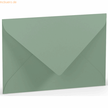 4014970205866 - 50 x Briefumschlag B6 Nassklebung Seidenfutter Eucalyptus