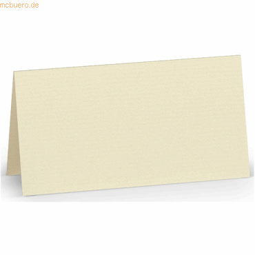 4014969352182 - 100 x Tischkarte 10x10cm Chamois