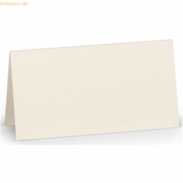 4014969352205 - 100 x Tischkarte 10x10cm Ivory