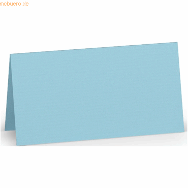 4014969352540 - 100 x Tischkarte 10x10cm Aqua