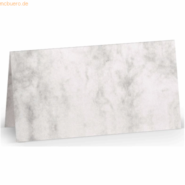 4014969352212 - 100 x Tischkarte 10x10cm Grau Marmora