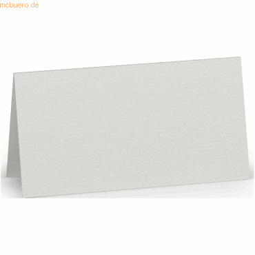 4014969352625 - 100 x Tischkarte 10x10cm Eisgrau