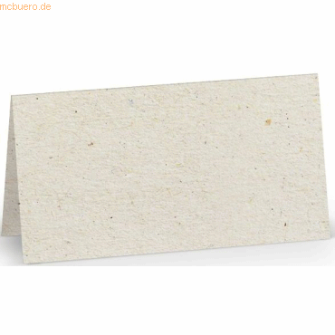 4014970245824 - 100 x Tischkarte 10x10cm Terra Vanilla