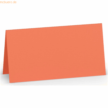 4014970212826 - 100 x Tischkarte 10x10cm Coral