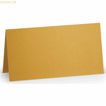 4014969352397 - 100 x Tischkarte 10x10cm Gold