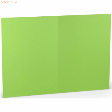 4014970118265 - 50 x Doppelkarte A5 hoch Apple