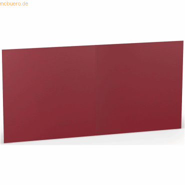 4014969344712 - 25 x Doppelkarte 157x157cm Rosso