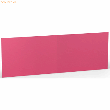 4014969508022 - 50 x Doppelkarte B6 quer 220 g qm Fuchsia 4014969508022 - 50 x Doppelkarte B6 quer 220 g qm Fuchsia