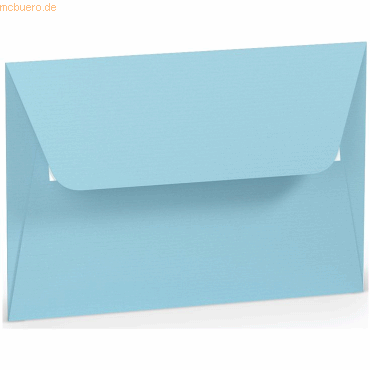 4014969648636 - 50 x Briefumschlag Haftklebung C6 Seidenfutter Aqua