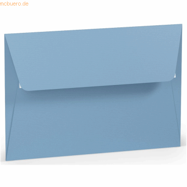 4014969649251 - 50 x Briefumschlag Haftklebung B6 Seidenfutter Dunkelblau