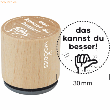 5420078601148 - 3 x Stempel Woodies das kannst du besser !