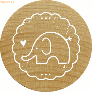 5420078606990 - 3 x Stempel Woodies Elefant