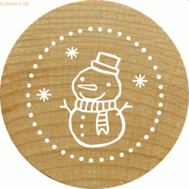 5420078607102 - 3 x Stempel Woodies Schneemann