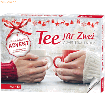 4028279806532 - Adventskalender Tee für Zwei bestückt