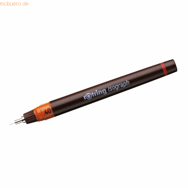 3501179034911 - rOtring Isograph technischer Zeichenstift | 040 mm nachfüllbare Fineliner