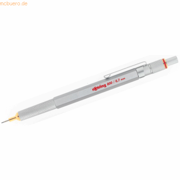 Rotring Feinminenbleistift 800 0,7mm HB silber