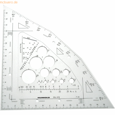 4012108135801 - Zeichendreieck Combi-Winkel  4012108135801 354010