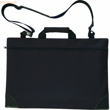 4012108184007 - Mesh bag Tasche mit Schultergurt Nylon A2 schwarz