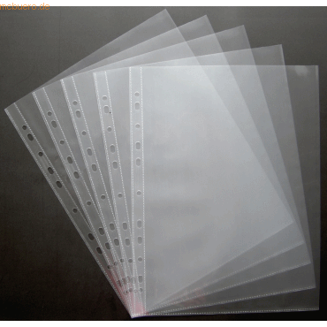 25 x Rumold Präsentationshülle Duo A3 0,10mm 3-fach Lochung transparen