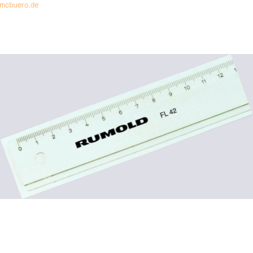 4012108048002 - Lineal Kunststoff transparent 30 cm