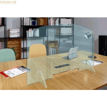 4012108216302 - Schutzwand PC BxTxH 1100x5x800mm transparent