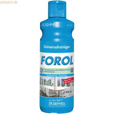 4008439001113 - 25 x Allzweckreiniger-Konzentrat Forol Probeflasche 200ml