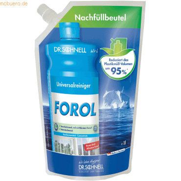 4008439300124 - Allzweckreiniger-Konzentrat Forol Refill Beutelware 1l 4008439300124 - Allzweckreiniger-Konzentrat Forol Refill Beutelware 1l