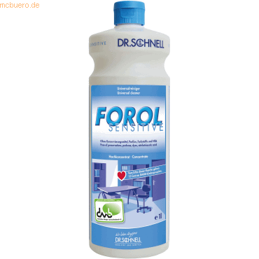 4008439009744 - Allzweckreiniger-Konzentrat Forol sensitiv 1l