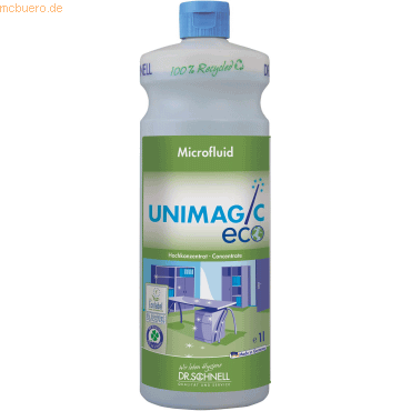 4008439009911 - Allzweckreiniger Unimagic Eco Microfluid-Konzentrat 1l