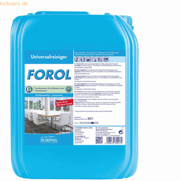 4008439300179 - Allzweckreiniger-Konzentrat Forol 10l