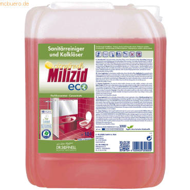 4008439309899 - Sanitärreiniger Milizid Citrofresh eco 10l