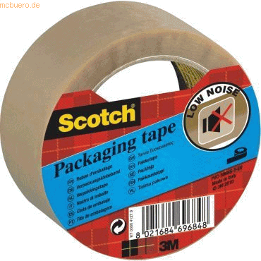 Scotch Packband 38mm x 66m 50my PVC transparent