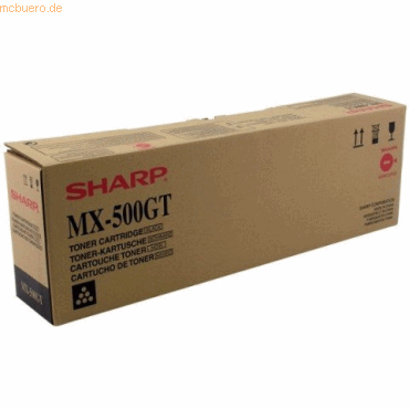 Sharp Toner Original Sharp MX500GT schwarz