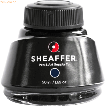 0074040942118 - Tintenfass 50ml Blau-Schwarz 0074040942118 Sheaffer