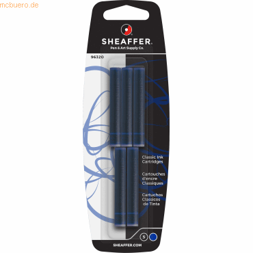 0074040963205 - 12 x Tintenpatronen Skrip Classic VE= 5 Stück Blau Blister