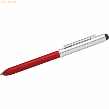 Sheaffer Multifunktions-Stift Quattro Rot/Chrom Geschenkverpackung