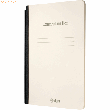 Sigel Notizheft Conceptum flex A5 46 Blatt Softcover liniert 80g/qm ch
