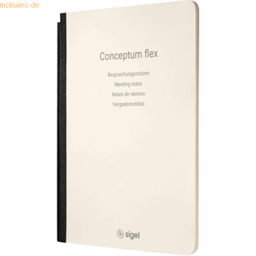 Sigel Notizheft Conceptum flex A5 46 Blatt Softcover Besprechungsnotiz